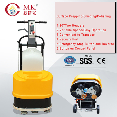 Máy mài sàn 3Phase Terrazzo, Máy đánh bóng sàn bê tông Kích thước 20 ''