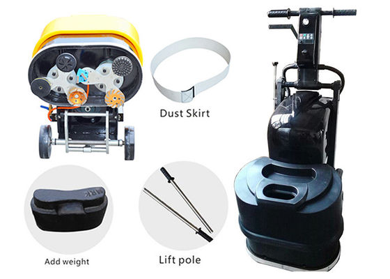 Máy đánh bóng bê tông khô một pha màu vàng 4KW 5.5HP 1500rpm