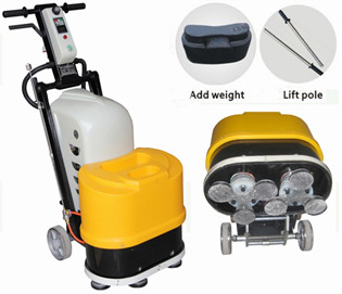 Máy đánh bóng sàn Terrazzo mài bê tông với chiều rộng làm việc 310x550mm