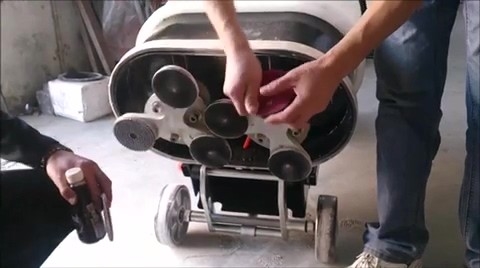 Hướng dẫn sử dụng Máy mài sàn bê tông đá Granite 380V Ba pha