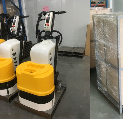 Hai tấm 380V Máy mài bê tông Terrazzo ba pha